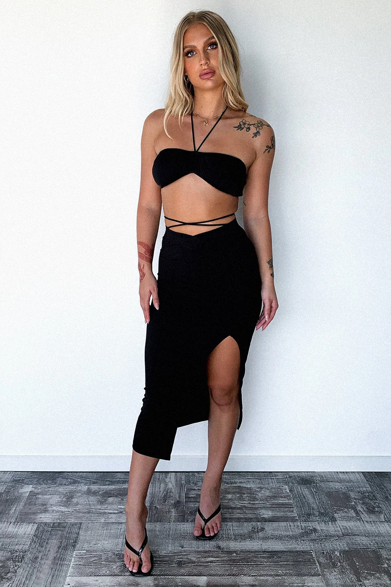 Chanel Crop - Black