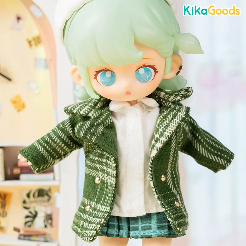 Check Coat 1/12 BJD Clothes