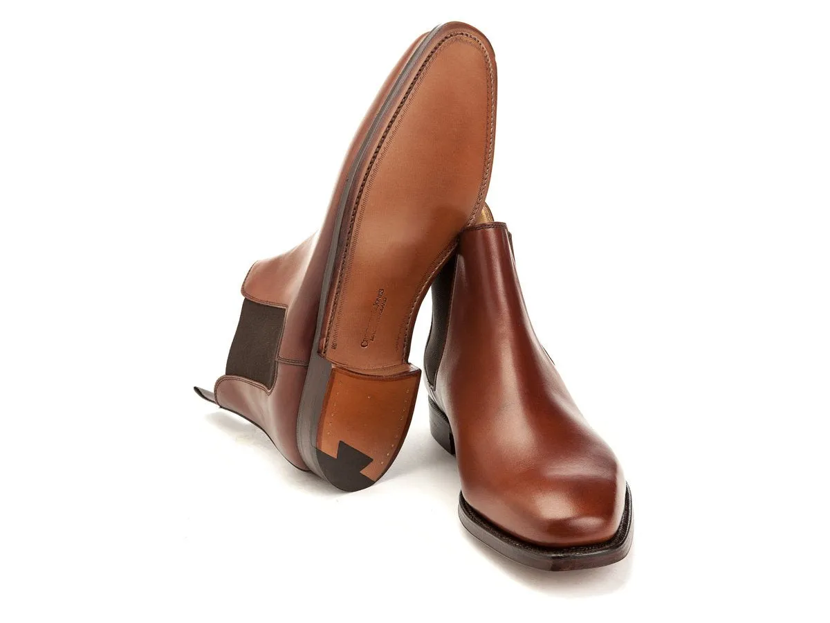 Chelsea 3 Chestnut Burnished Calf