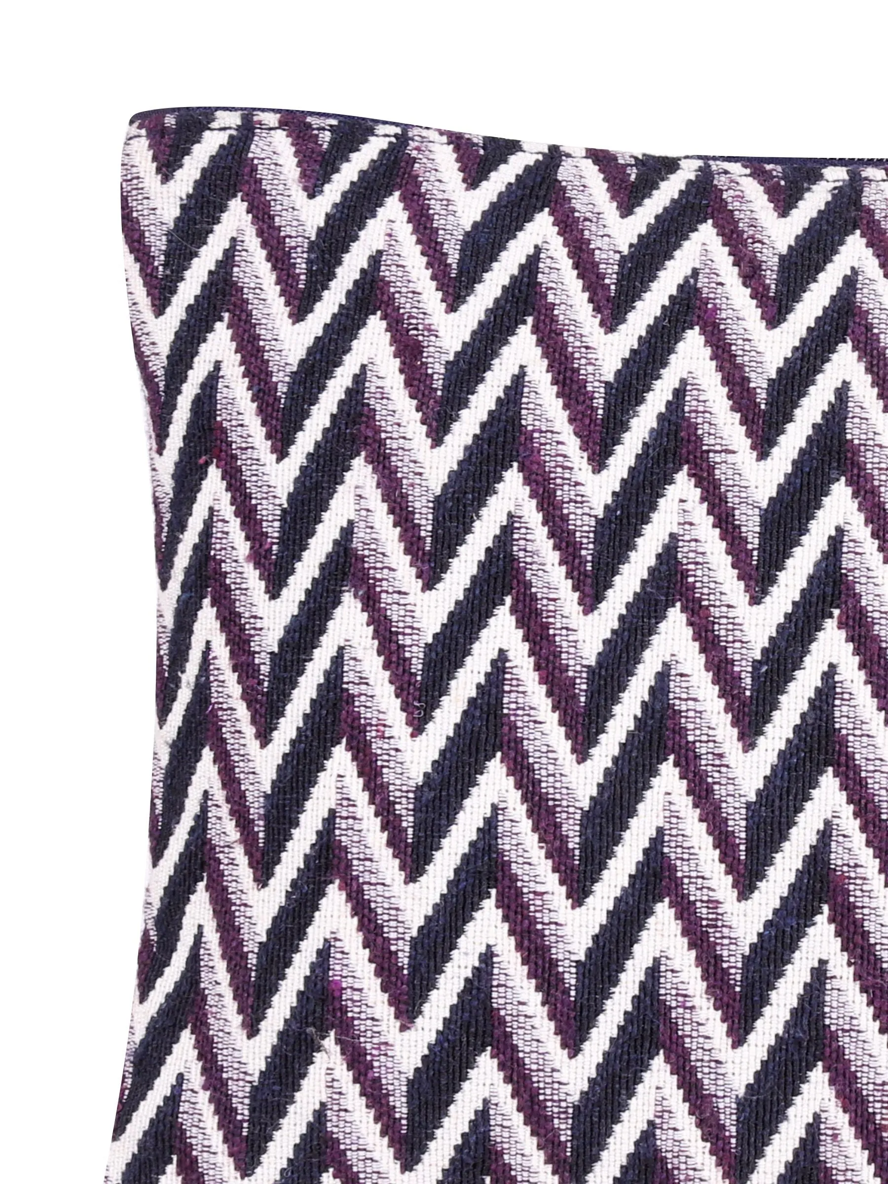 Chevron Zig Zag Jacquard Multi Purpose Pouch