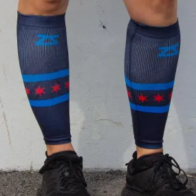 Chicago Flag Compression Leg Sleeves