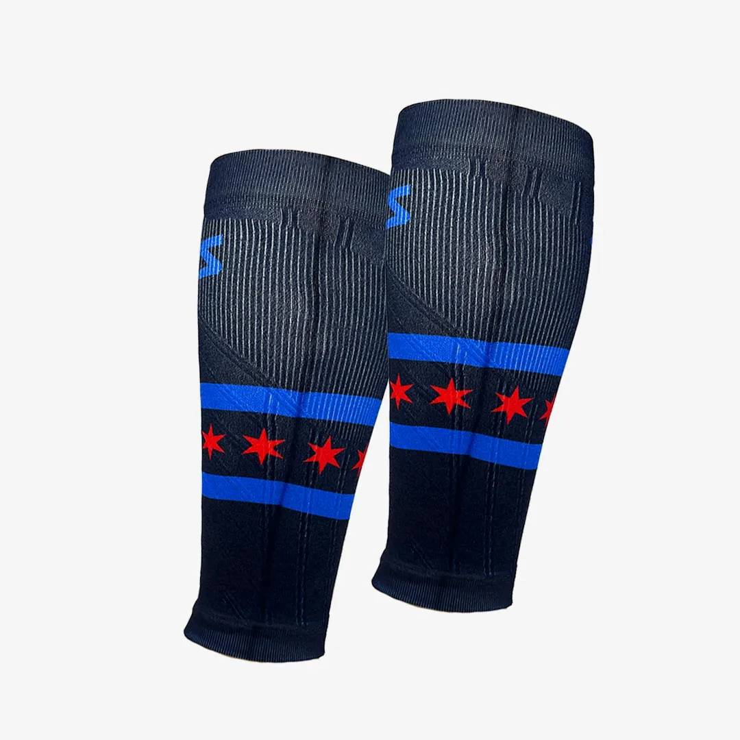 Chicago Flag Compression Leg Sleeves