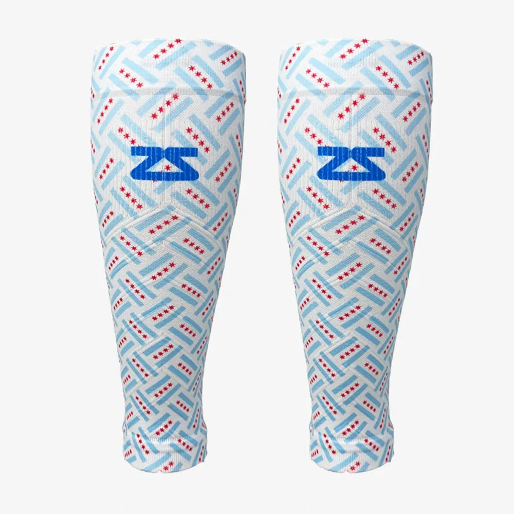 Chicago Flags Compression Leg Sleeves