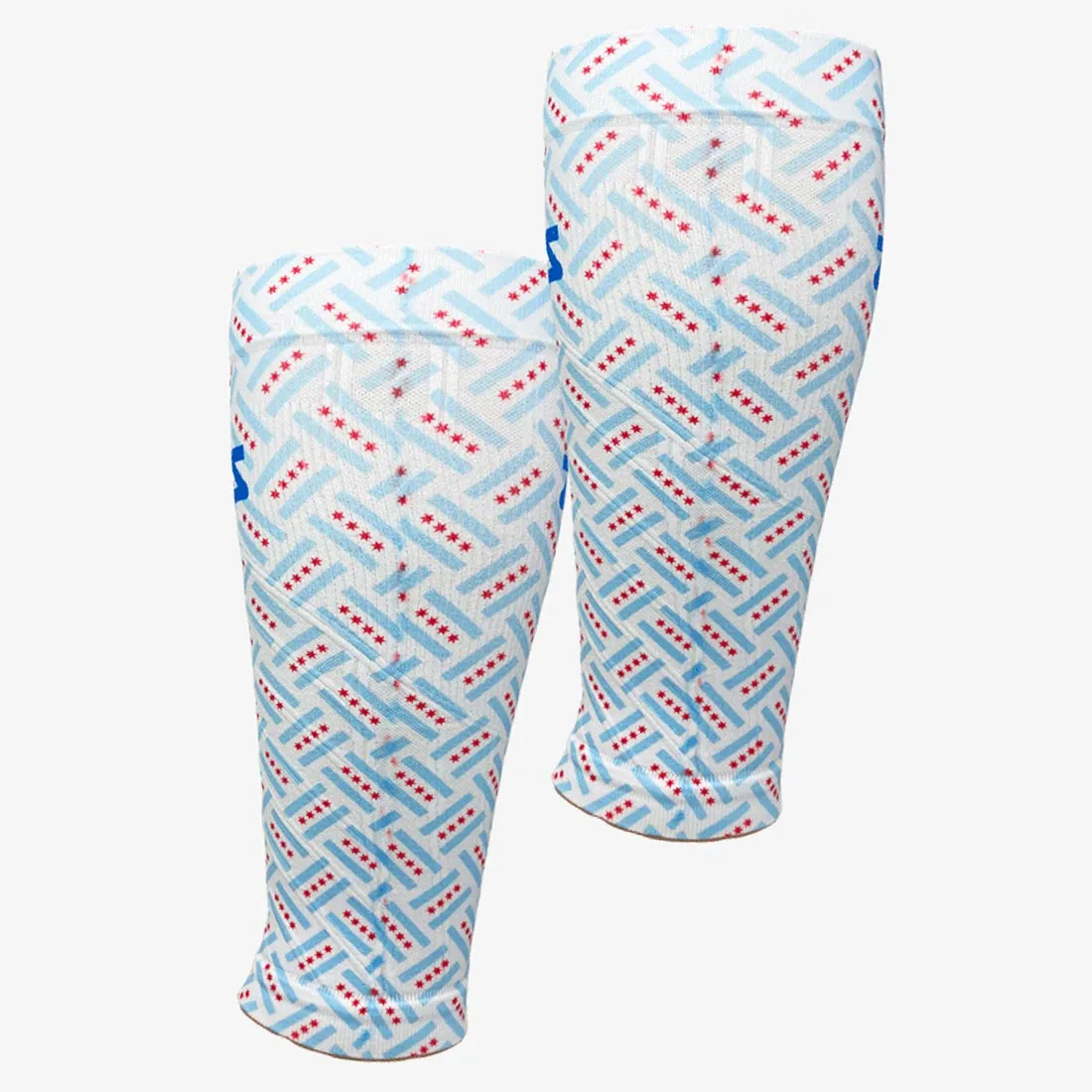 Chicago Flags Compression Leg Sleeves