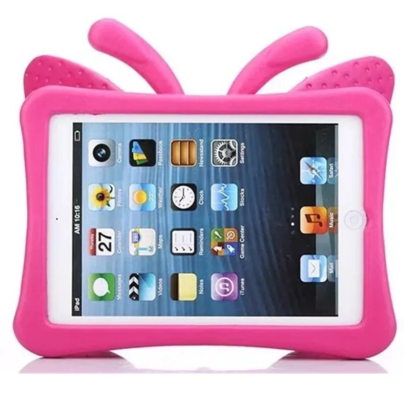 Child Friendly Silicone Butterfly Case For iPad Mini