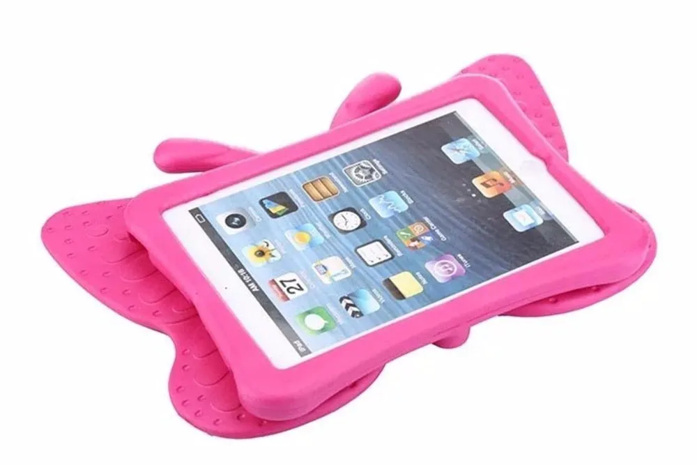 Child Friendly Silicone Butterfly Case For iPad Mini