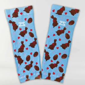 Chocolate Bunnies Compression Leg Sleeves