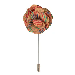 Chokore Multicolor Stripes Lapel Pin