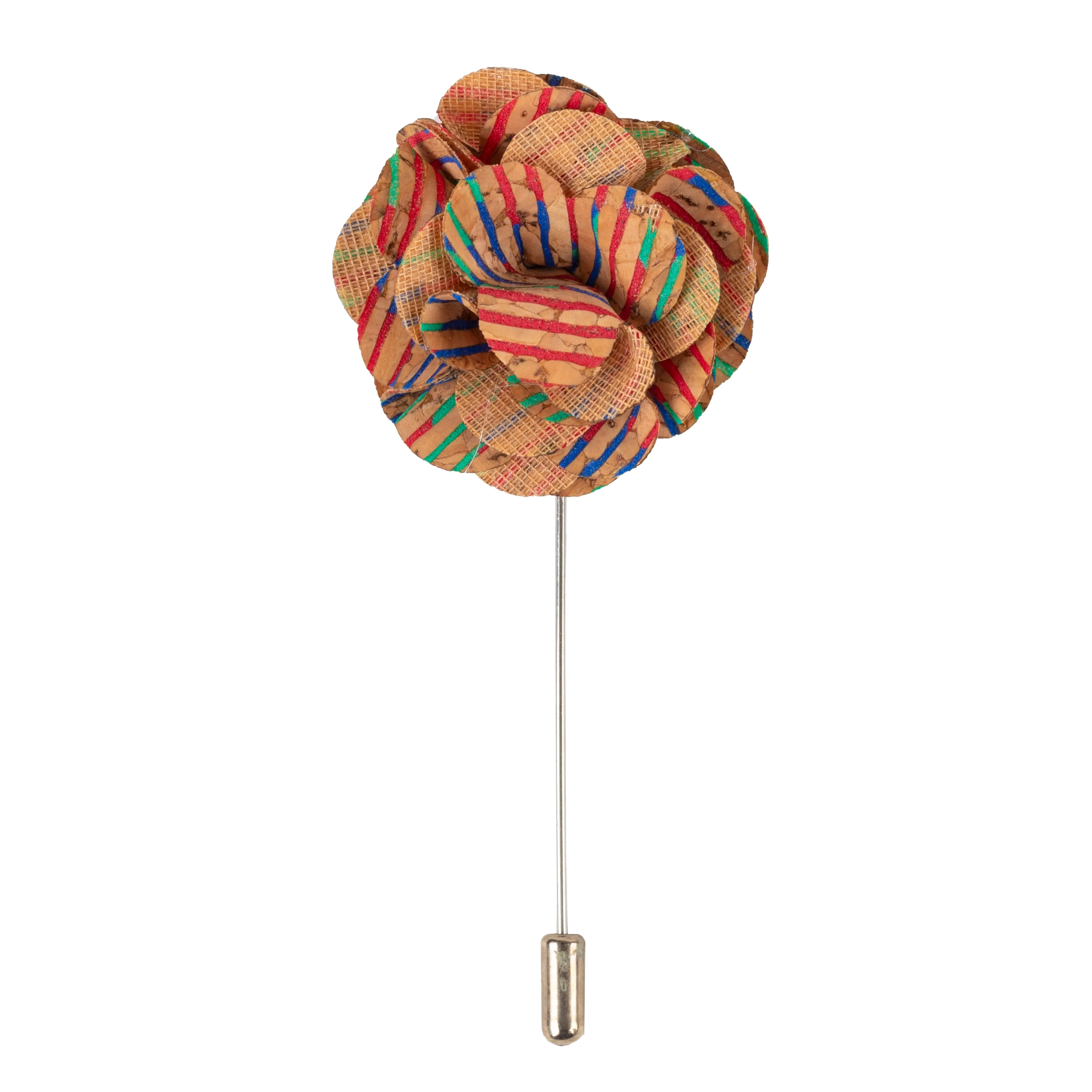 Chokore Multicolor Stripes Lapel Pin