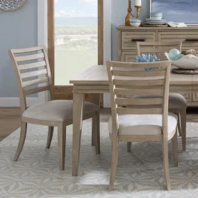 Coastal Sand Dining Set 7-Pc Extendable (74-92")