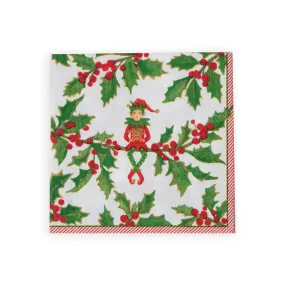 Cocktail Napkins - Jingle Elves