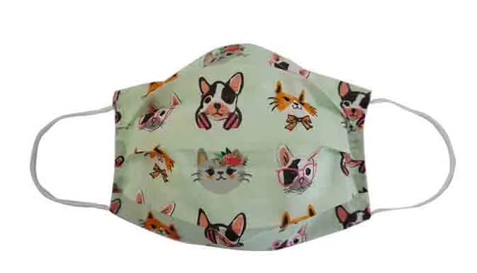 Dog/Cat Fabric Face Mask (Adult)