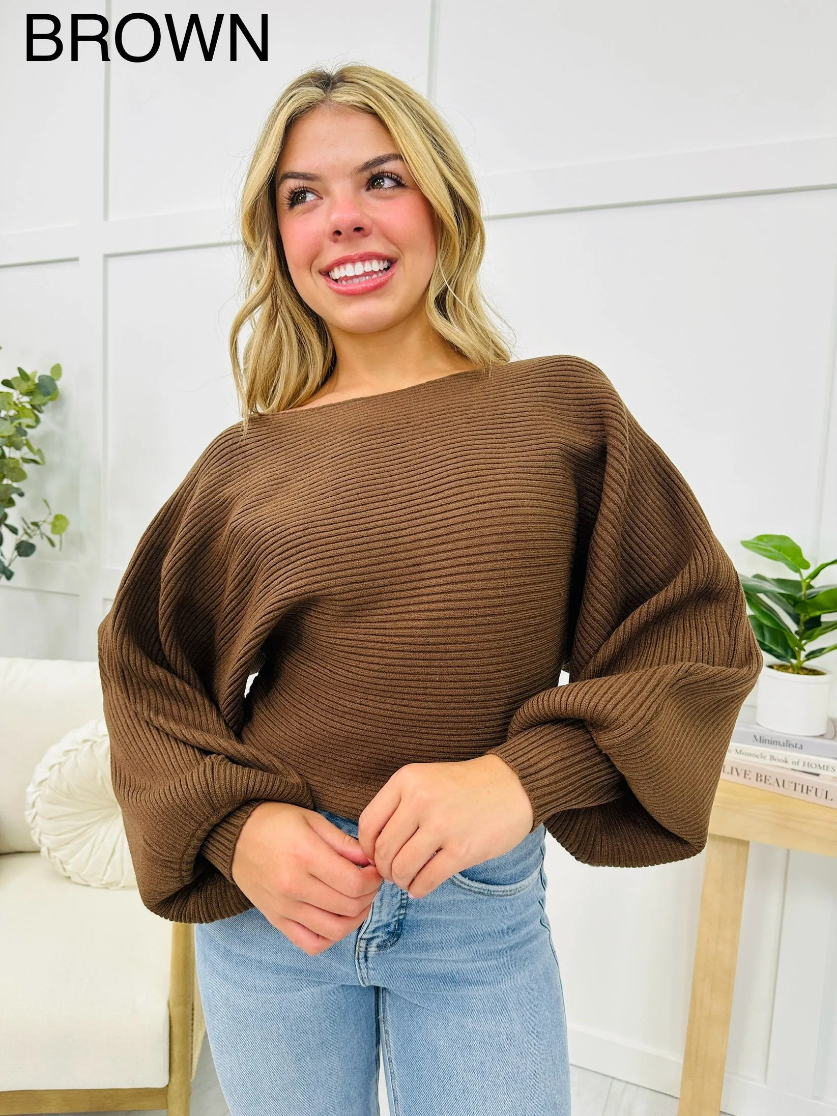 DOORBUSTER! Radiant Romance Sweater- Multiple Colors!