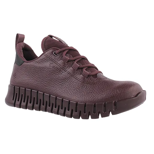 Ecco Ladies Gruuv Gore-Tex Trainers - 218233 - Purple