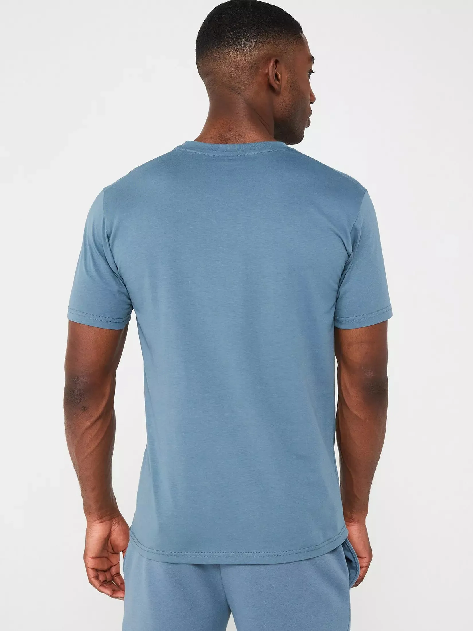 ELLESSE MEN'S OLLIIO BLUE TEE