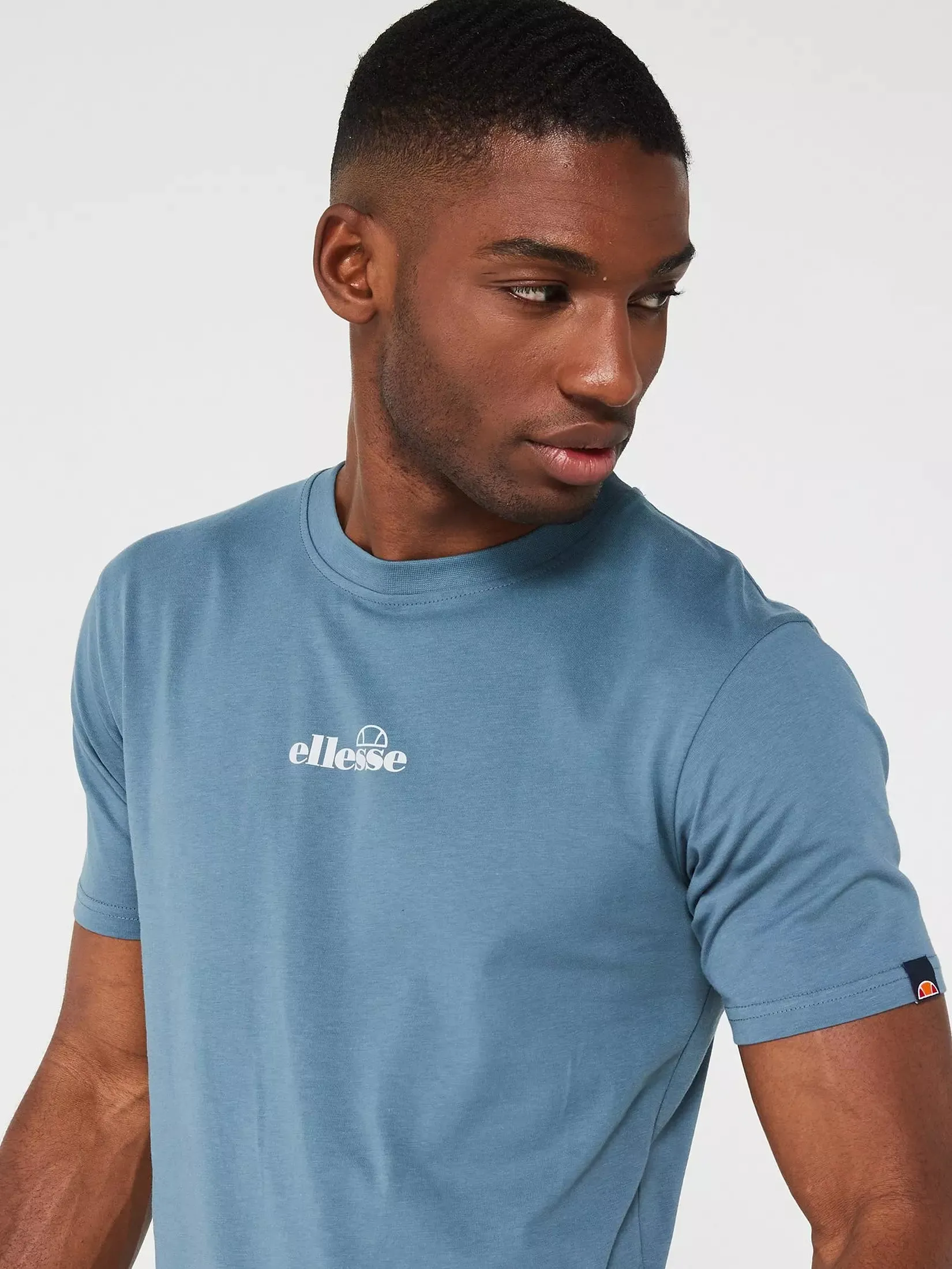 ELLESSE MEN'S OLLIIO BLUE TEE