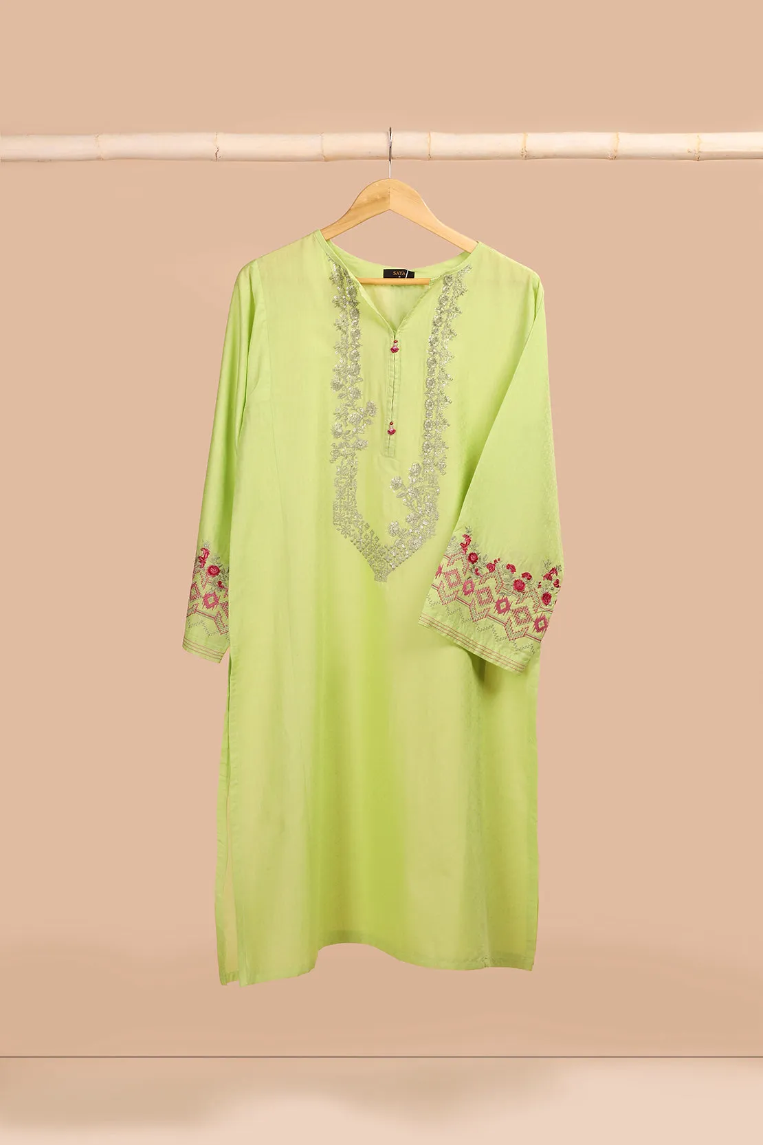 Embroidered Jacquard Lawn Stitched Shirt