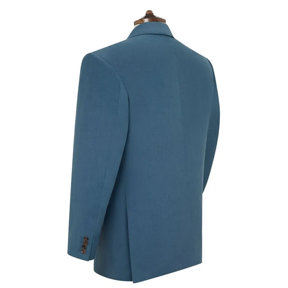 Faulkner Teal Hopsack Jacket