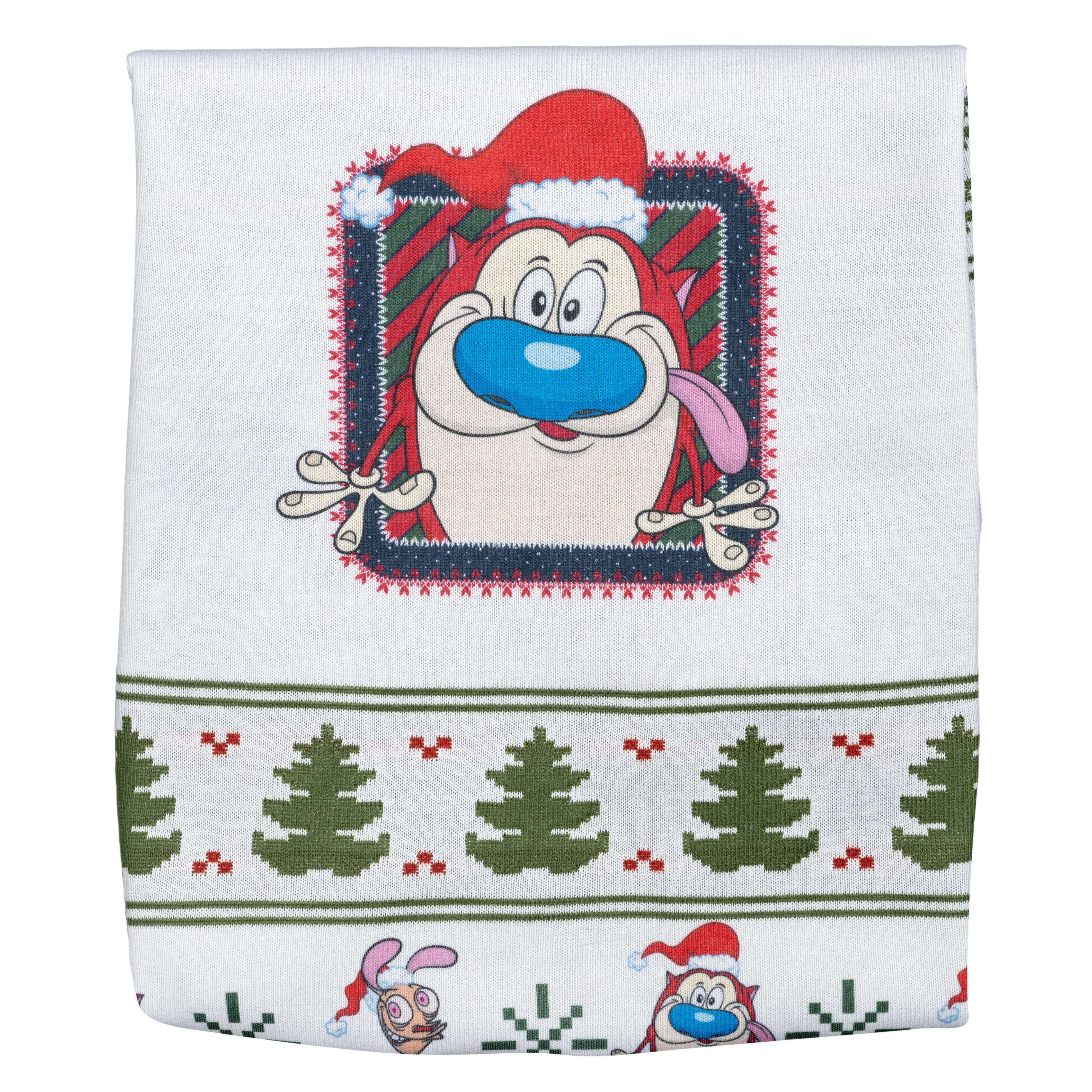 Festive Stimpy Christmas Sweater