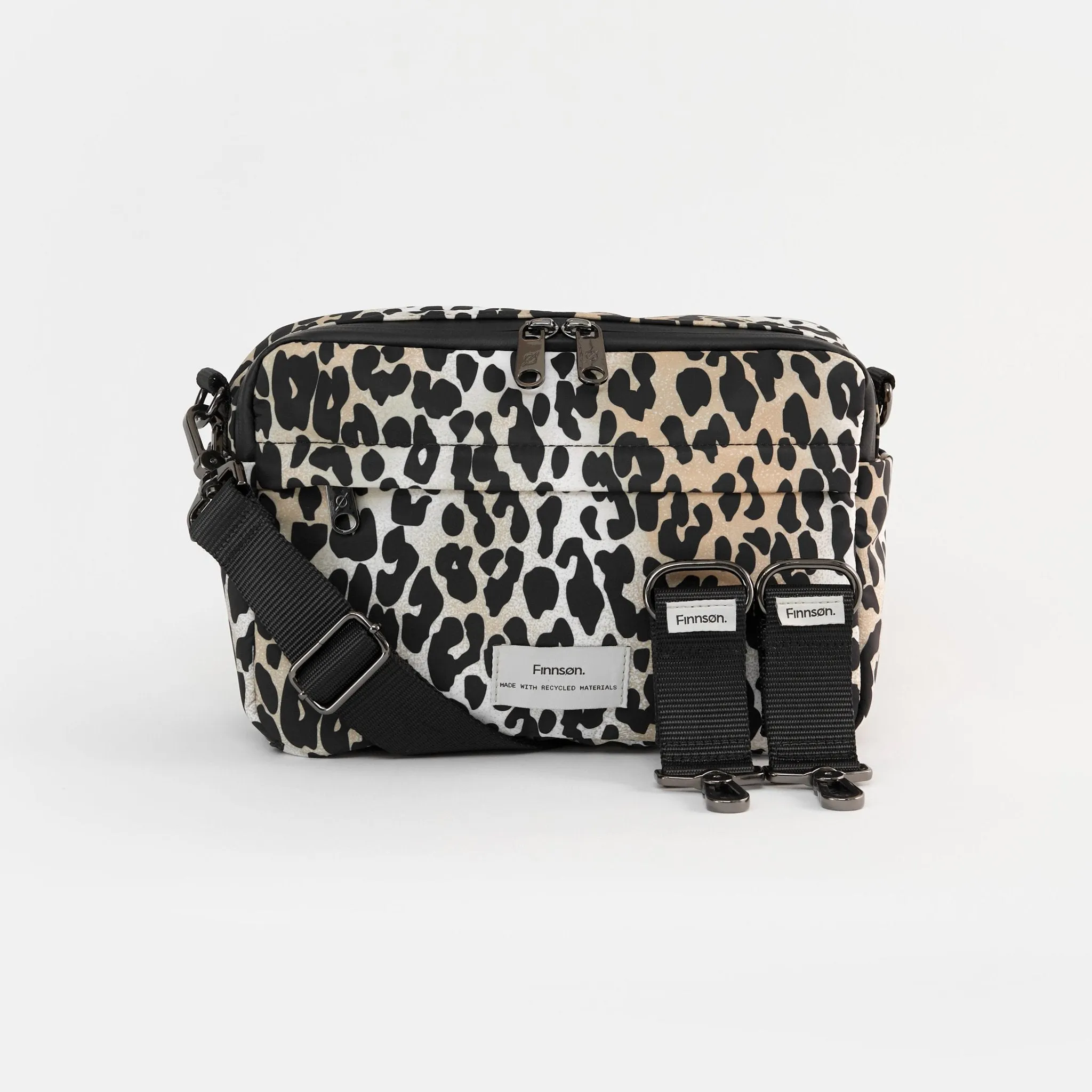 Finnson Frida Eco Stroller Organiser - Leopard