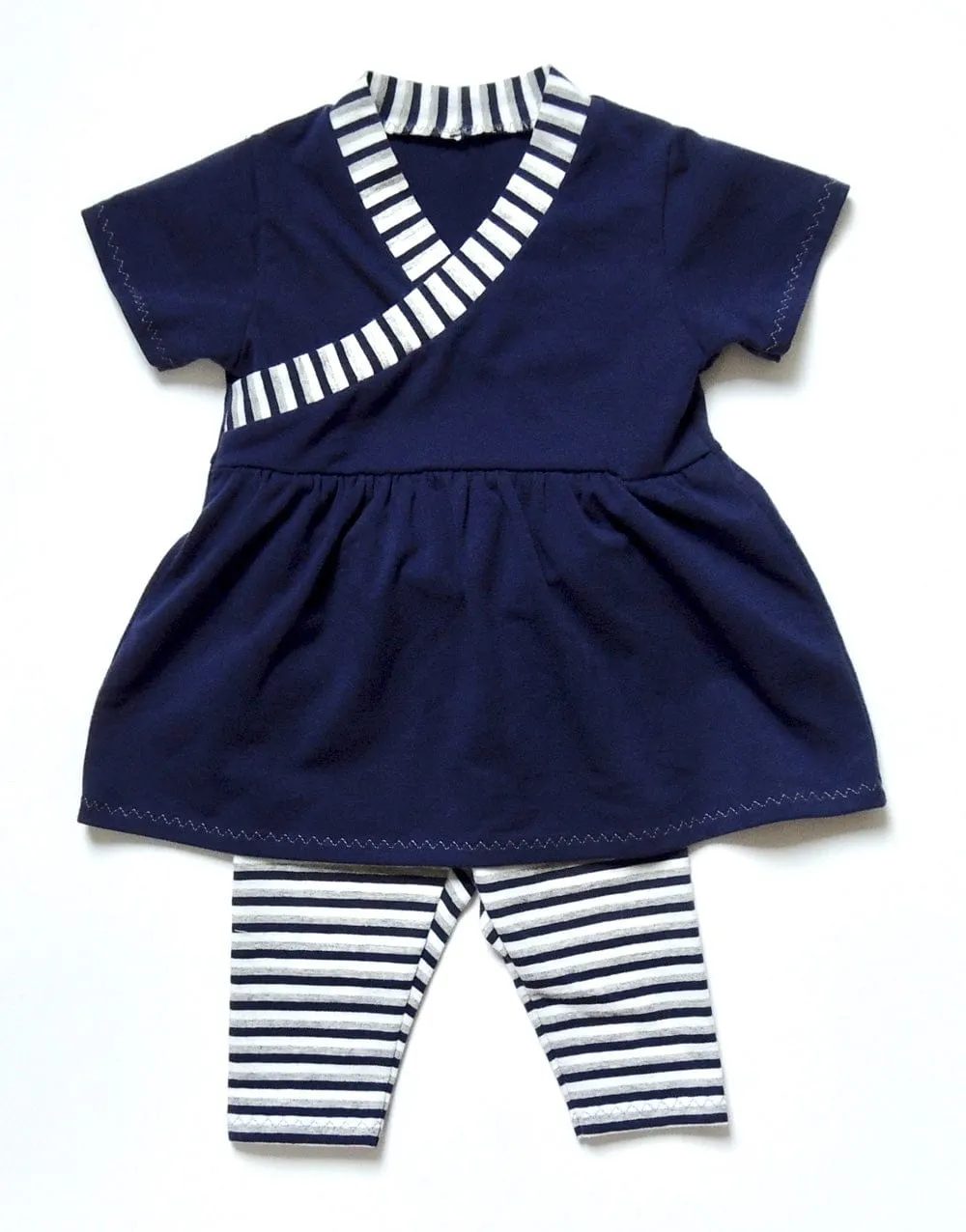 Flo Dress & Riley Leggings Sewing Pattern for Babies, Dhurata Davies