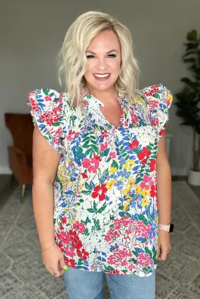 Floral Impressions Blouse