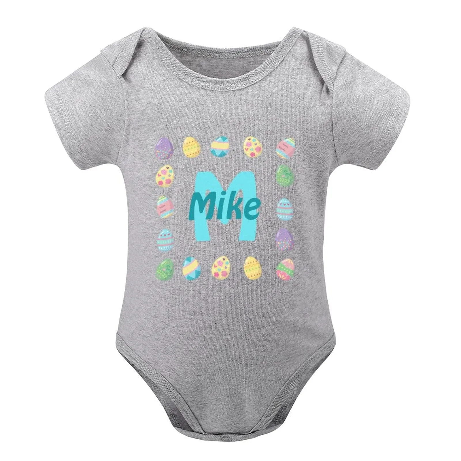 #For 3M-2T Custom Name Childlike Egg Newborn Baby Bodysuit Girls Boys Baby Jumpsuit Personalized Summer Bubble Romper