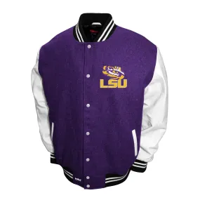 Franchise Club Mens NCAA Wool Varsity Letterman Jacket-03