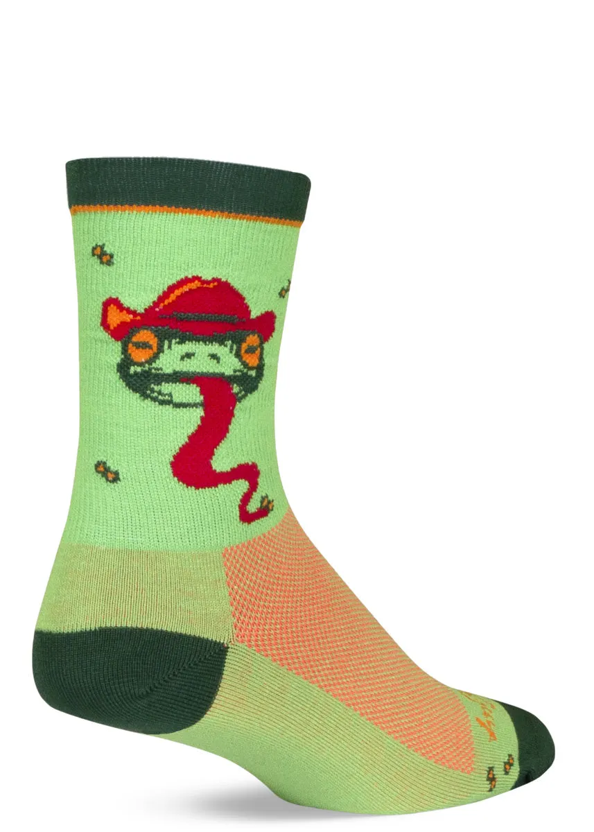 Frogs With Hats Socks