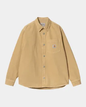 George Shirt Jacket | Bourbon (stone dyed)