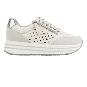 Geox Kency Ladies Flatform lace Up Sneaker