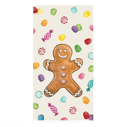 Gingerbread Napkins (Choose Size)