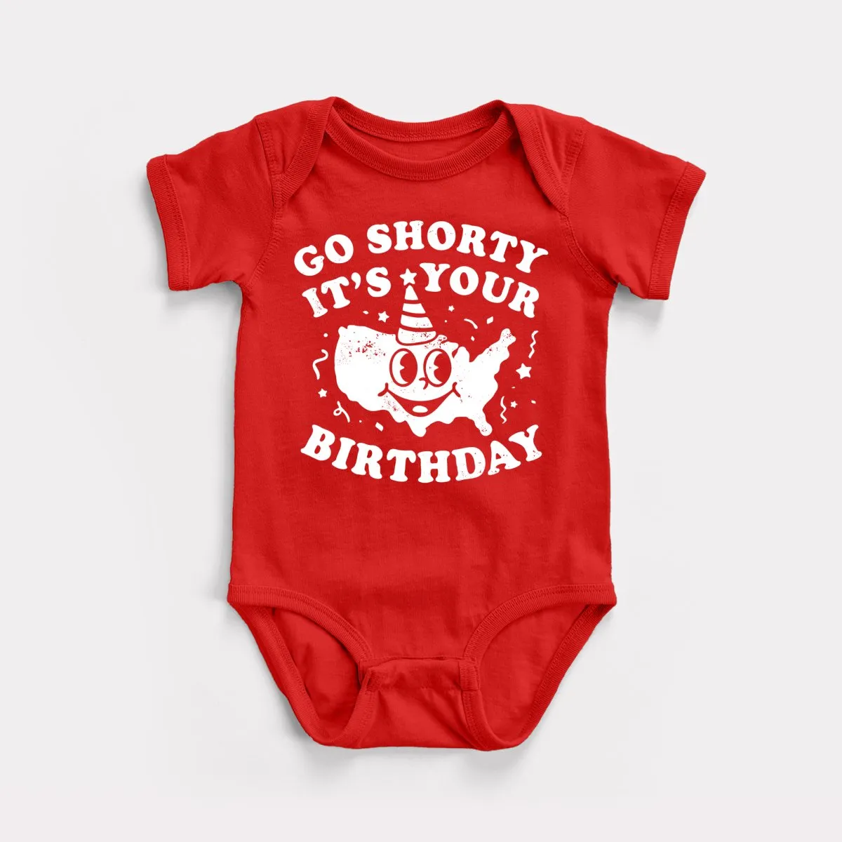 Go Shorty It's Your Birthday Baby Bodysuit