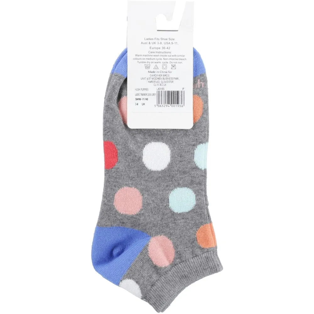 Grey Trainer Socks