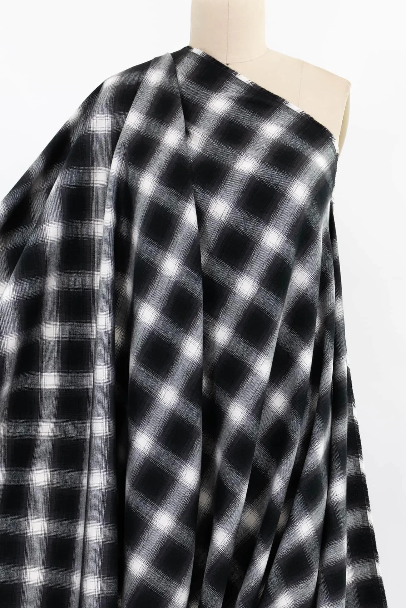 Haru Plaid Japanese Cotton Flannel Woven