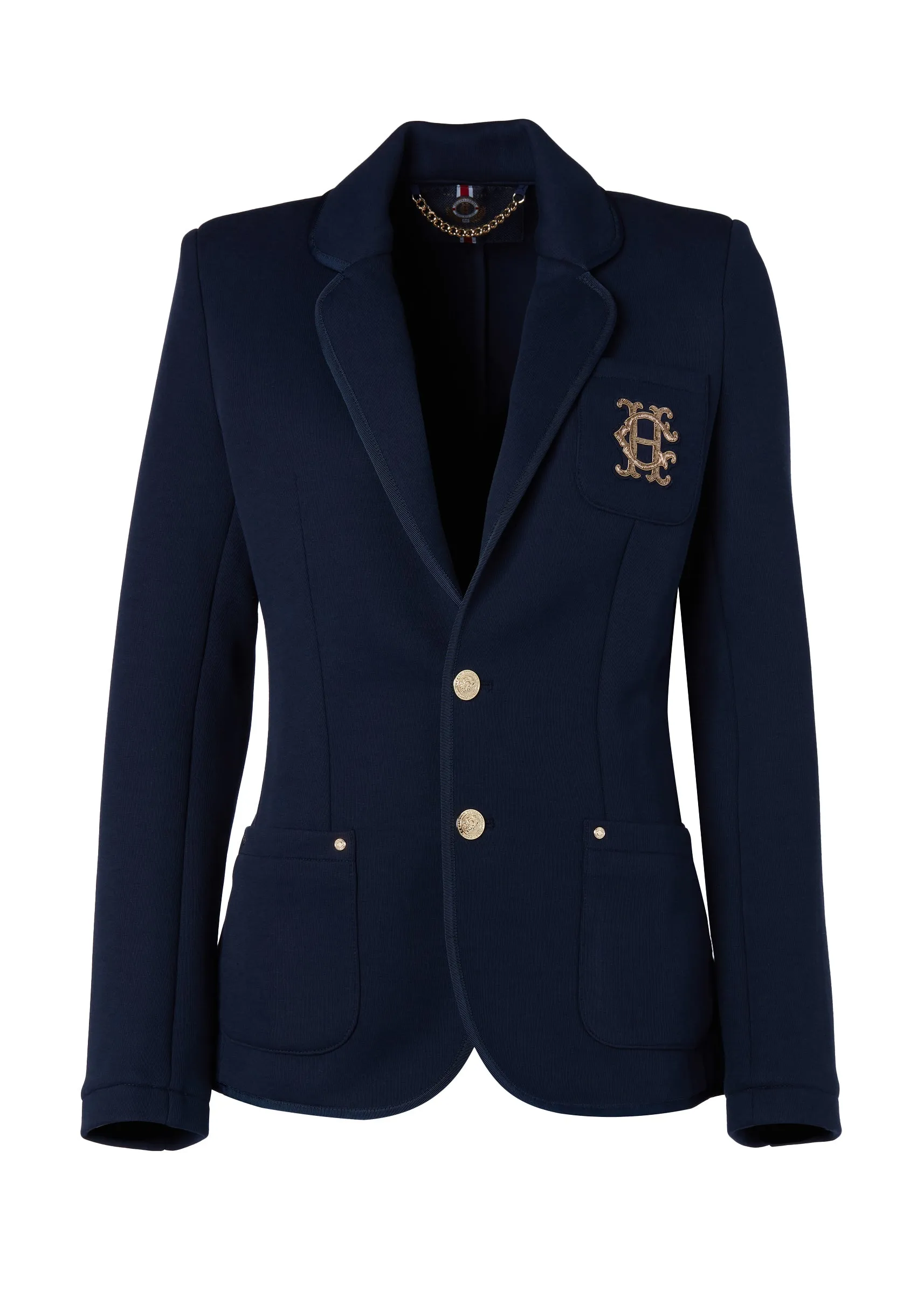 Henley Blazer (Navy Navy)