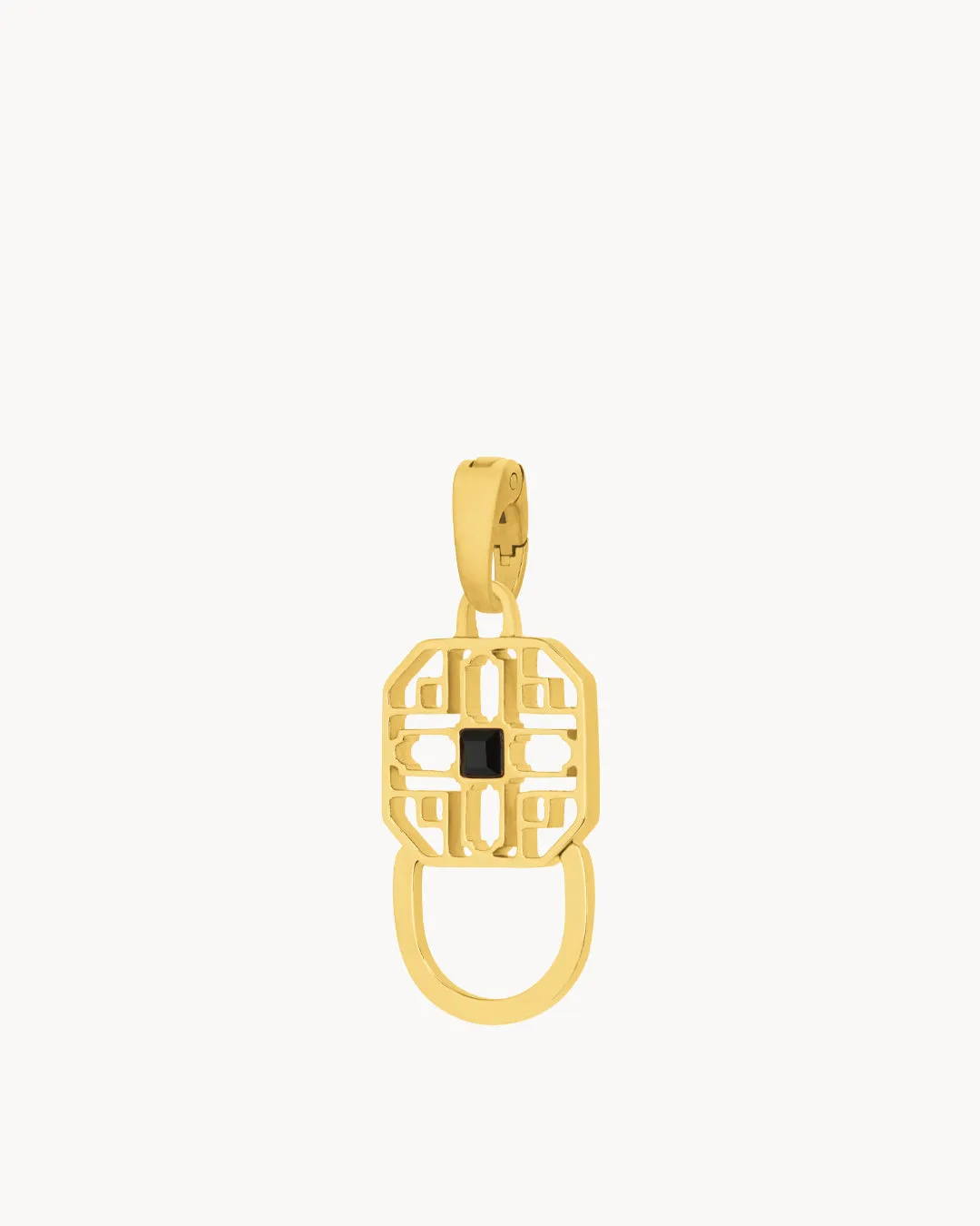 Hollow Power Ħabbata Pendant, Gold