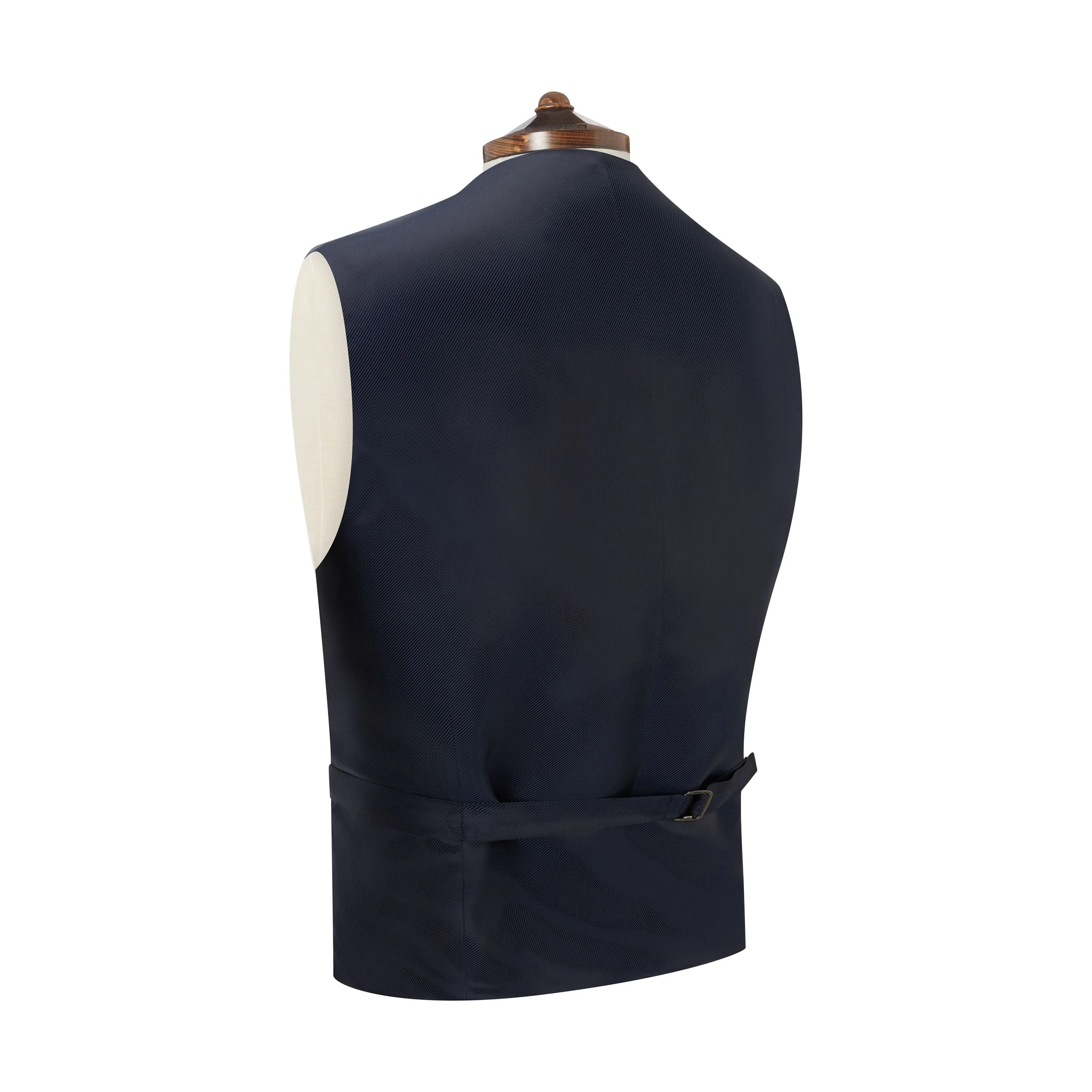 Hyde Light Navy Prince of Wales 150s Waistcoat