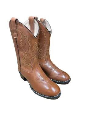 Jama Old West Children's Boots in Brown 1129