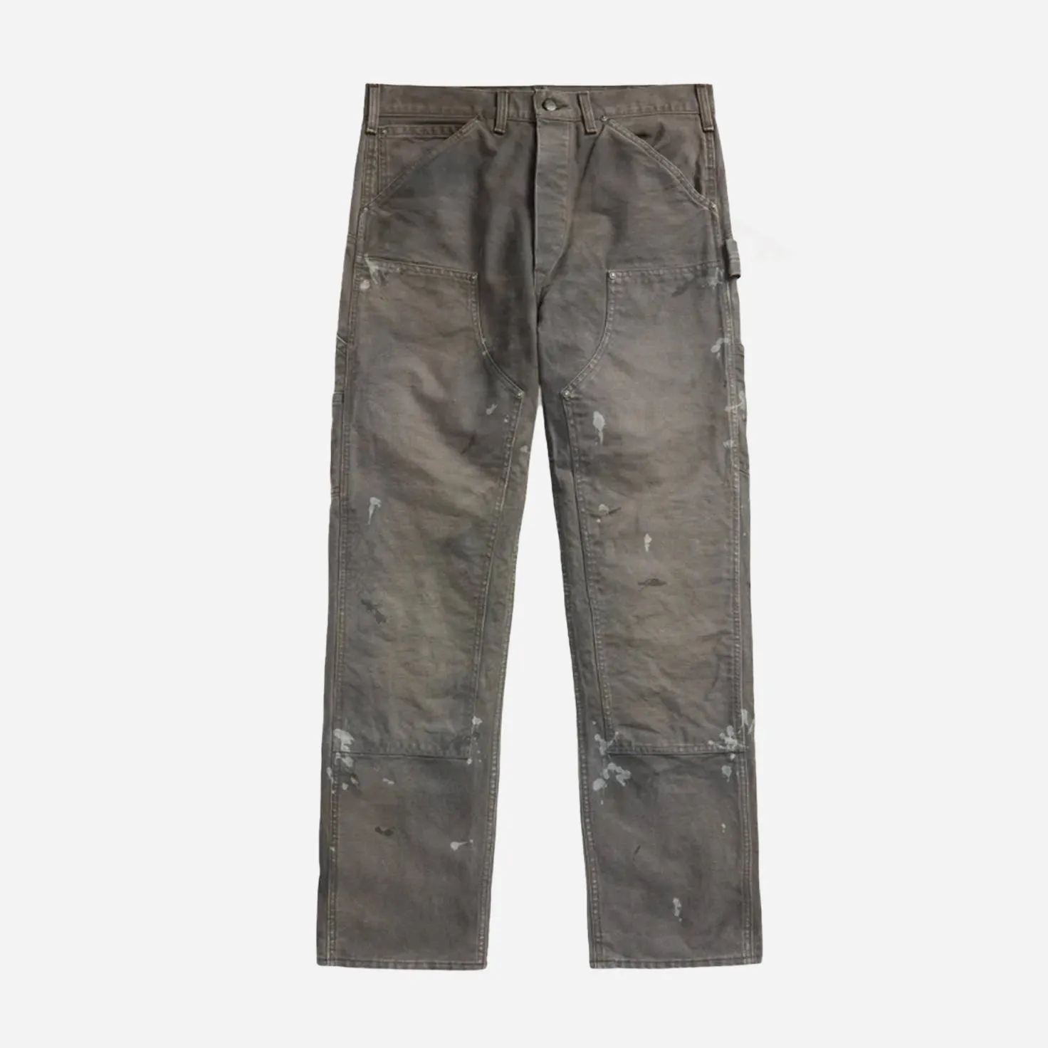 JENKINS CARPENTER FLAT PANT - DISTRESSED GREY