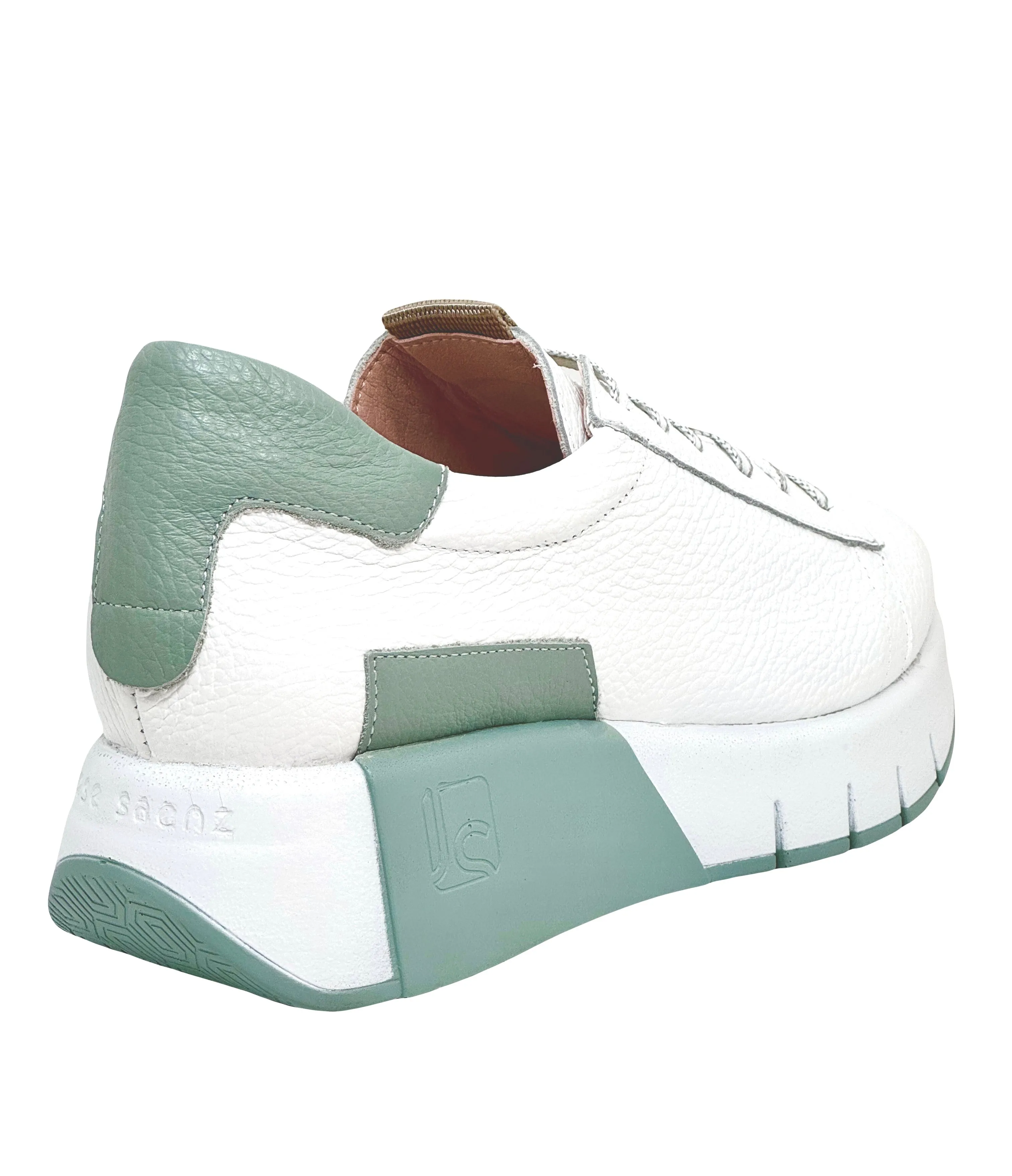 Jose Saenz Davina Ladies Flatform Leather Sneaker