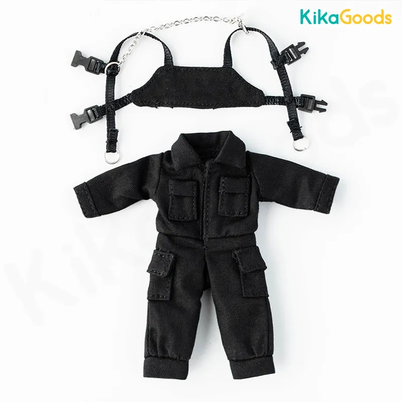 Jumpsuit 1/12 BJD Clothing Set