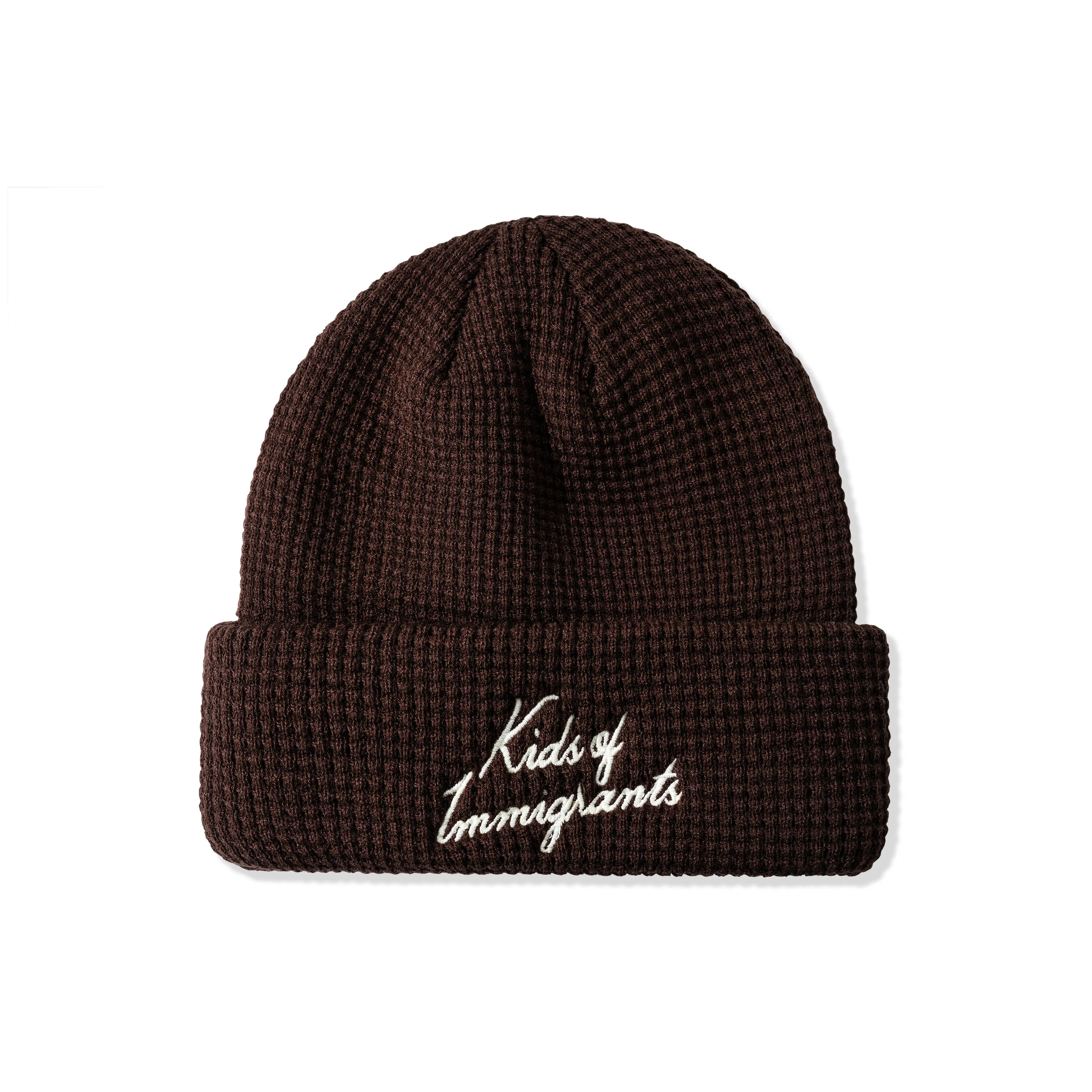 Kids Of Immigrants Script Beanie