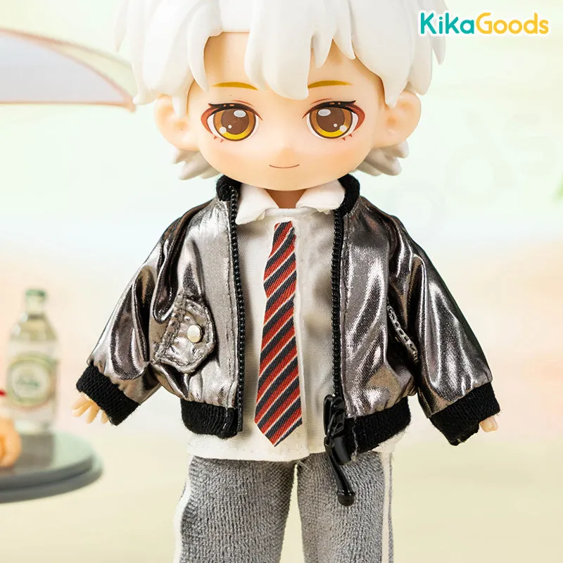 Laser Jacket and Flannel Trousers 1/12 BJD Clothing Set