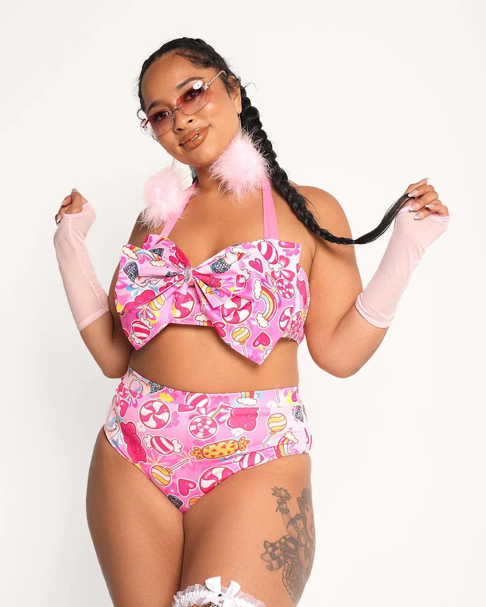 Liya Kitten x iHR Kandi Land Bow Top