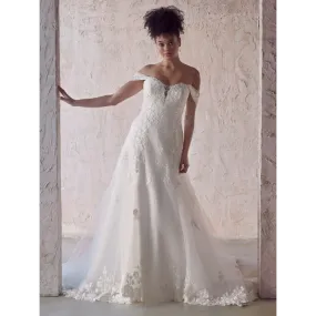 Maggie Sottero Nakita Cap Sleeves