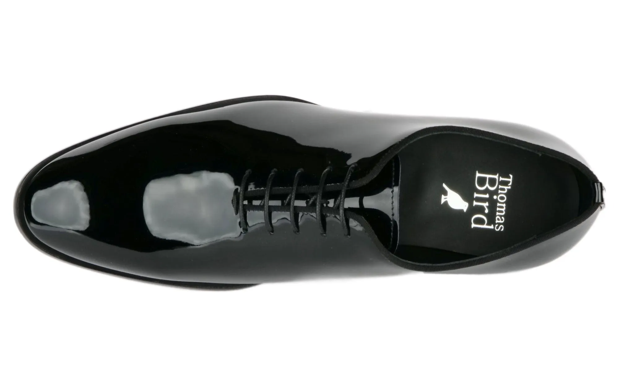 Mayfair Wholecut Patent Leather Black