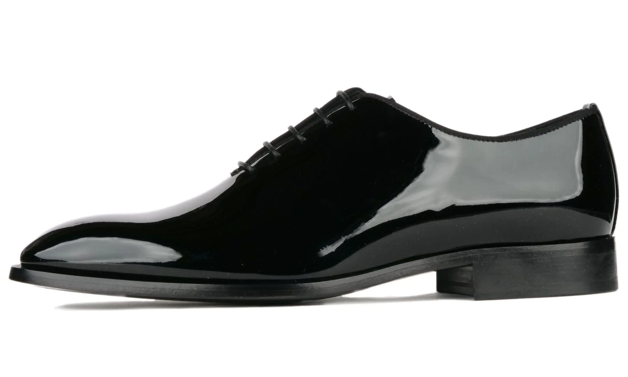 Mayfair Wholecut Patent Leather Black