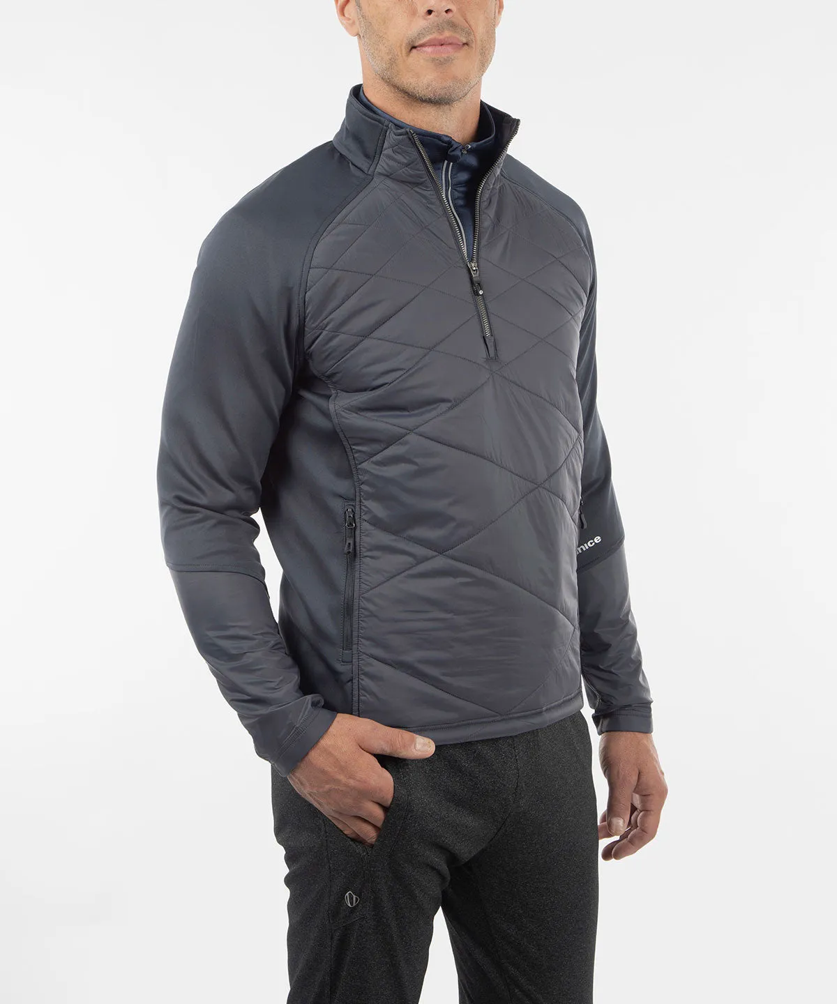 Men's Duke Hybrid Thermal Stretch Half-Zip Pullover