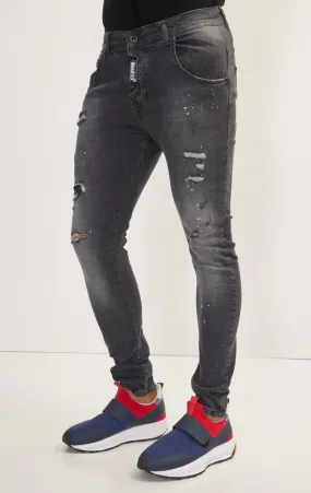 Men's Slim Jeans - Anthracite